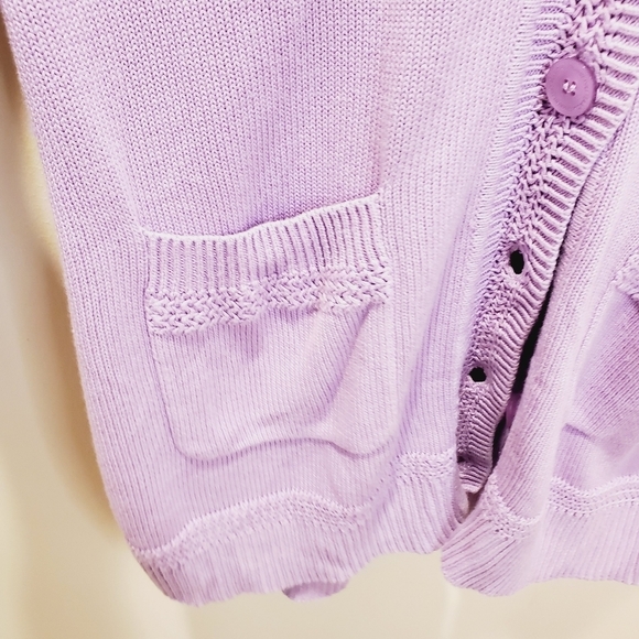 ISAAC MIZAHRI Live!  BUTTON DOWN CARDIGAN SIZE M - Picture 5 of 13